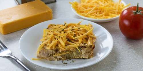 exemplo de receita de frittata